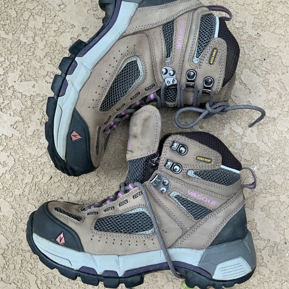Vasque Breeze 2.0 GTX Women's Sz 6.5 M Leather Waterproof Hiking Boot EUC